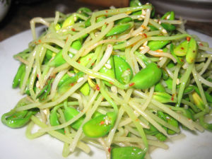 涼拌綠豆芽