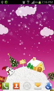 旋轉聖誕雪花動態桌布 旋轉聖誕雪花動態桌布