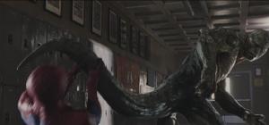 電影中蜘蛛俠大戰蜥蜴教授