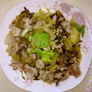 酸菜肉