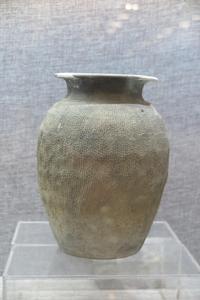繩紋灰陶罐 繩紋灰陶罐