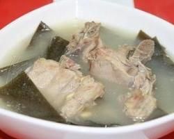 海帶煲排骨
