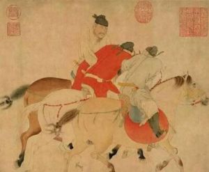 五王醉歸圖卷 五王醉歸圖卷