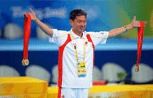 黃玉斌和他的體操弟子