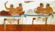 墓室內的古希臘孌童戀壁畫