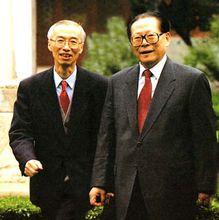 陳佳洱與江澤民