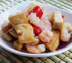 豆腐蝦仁 豆腐蝦仁