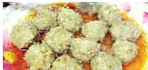 炸蔥香肉丸 炸蔥香肉丸