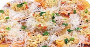 蒜蓉扇貝冬粉蒸 蒜蓉扇貝冬粉蒸