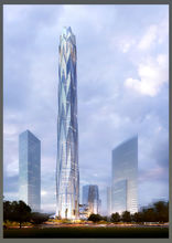 成都綠地中心效果圖