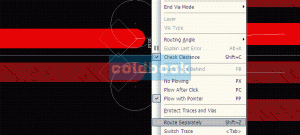 結束差分對布線
