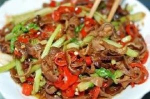 香炒熏大腸 香炒熏大腸