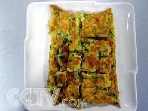 臘八豆煎雞蛋 臘八豆煎雞蛋