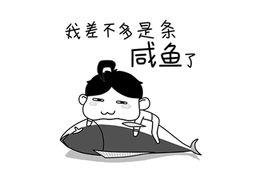 我差不多是條鹹魚了