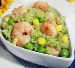 鮮蝦翡翠炒飯 鮮蝦翡翠炒飯