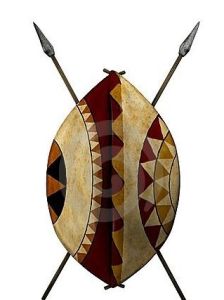 非洲戰役盾 非洲戰役盾