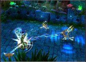 光輝女郎拉克絲對戰截圖