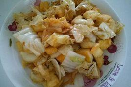 白菜炒饅頭 白菜炒饅頭