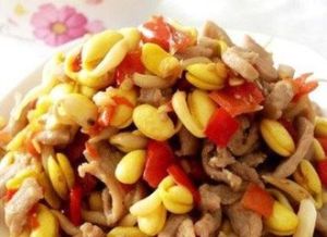 豬瘦肉炒豆芽 豬瘦肉炒豆芽