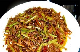 乾煸素牛肉絲 乾煸素牛肉絲