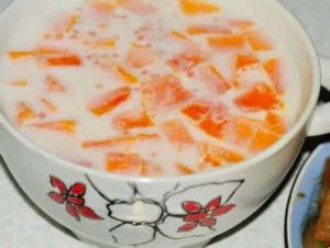 木瓜雙奶西米露 木瓜雙奶西米露