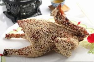 芝麻脆皮雞 芝麻脆皮雞