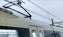 接觸網與受電弓