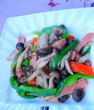 彩椒拌雙菇 彩椒拌雙菇