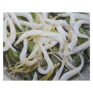 燒芥菜銀魚 燒芥菜銀魚