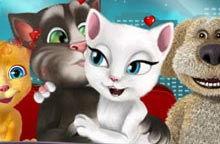 湯姆貓偷偷接吻 湯姆貓偷偷接吻