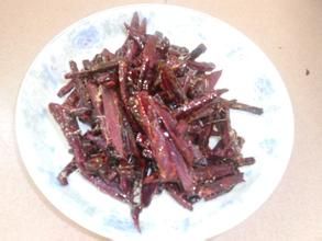 拔絲紫地瓜條 拔絲紫地瓜條