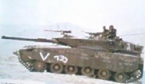 以色列“梅卡瓦”MKII主戰坦克