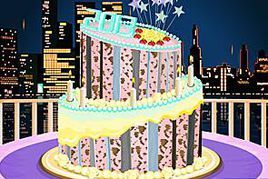 漂亮的新年蛋糕 漂亮的新年蛋糕