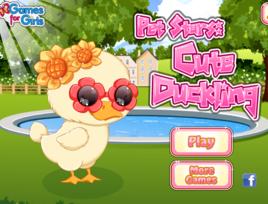 可愛的小鴨子 可愛的小鴨子