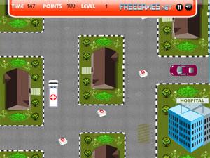 停靠超級救護車 停靠超級救護車