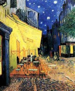 《夜間的露天咖啡座》 《夜間的露天咖啡座》