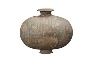 漢繭形彩繪陶壺 漢繭形彩繪陶壺