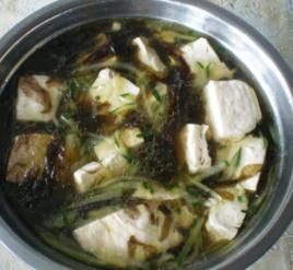 青瓜豆腐湯 青瓜豆腐湯