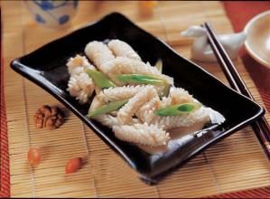 清炒魷魚卷 清炒魷魚卷