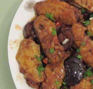 木耳香菇燒雞翅 木耳香菇燒雞翅