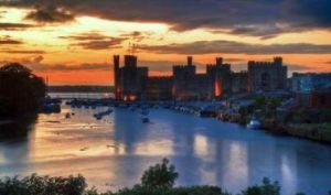 英國圭內斯的愛德華國王城堡 英國圭內斯的愛德華國王城堡