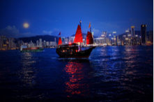 維多利亞港夜景