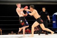 姚紅剛在賽事中的英姿