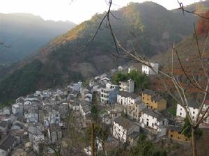 山頂俯視全景圖