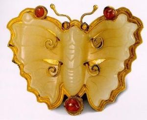 青白玉三童像 青白玉三童像