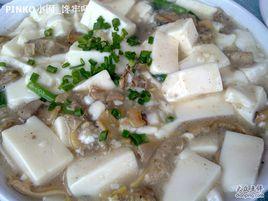 蚌肉豆腐 蚌肉豆腐