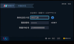 b.借記卡（帶身份證號碼）驗證