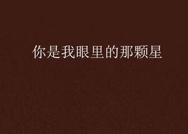 你是我眼裡的那顆星 你是我眼裡的那顆星