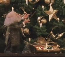 聖誕節幫忙布置學校