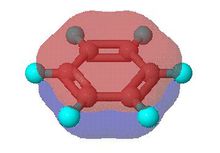 苯分子中的離域大Π鍵